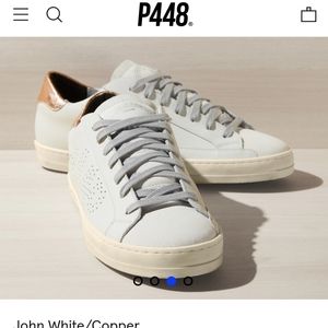 Women's P448 leather sneaker, Eur 41